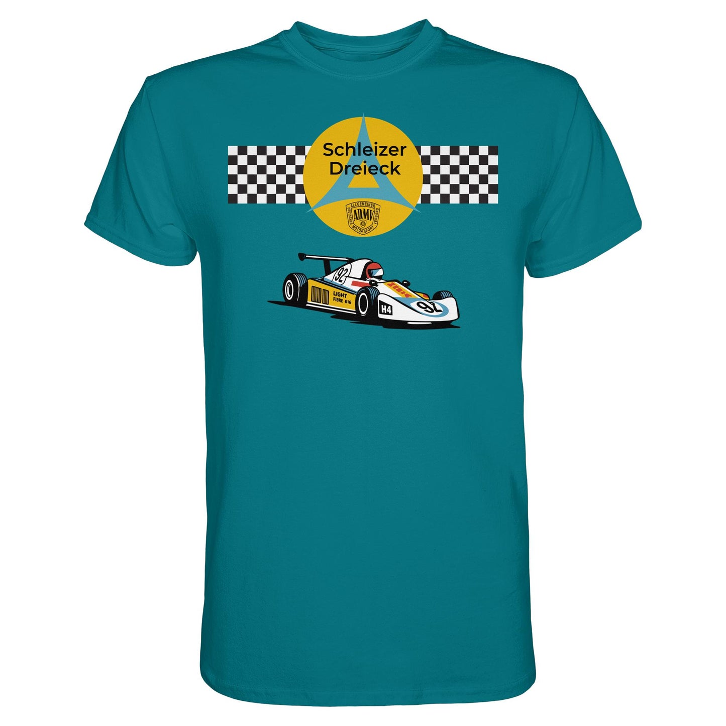 DDR Ostalgie Shirt Unisex • SCHLEIZER DREIECK DDR (ORIGINAL-WIMPEL)