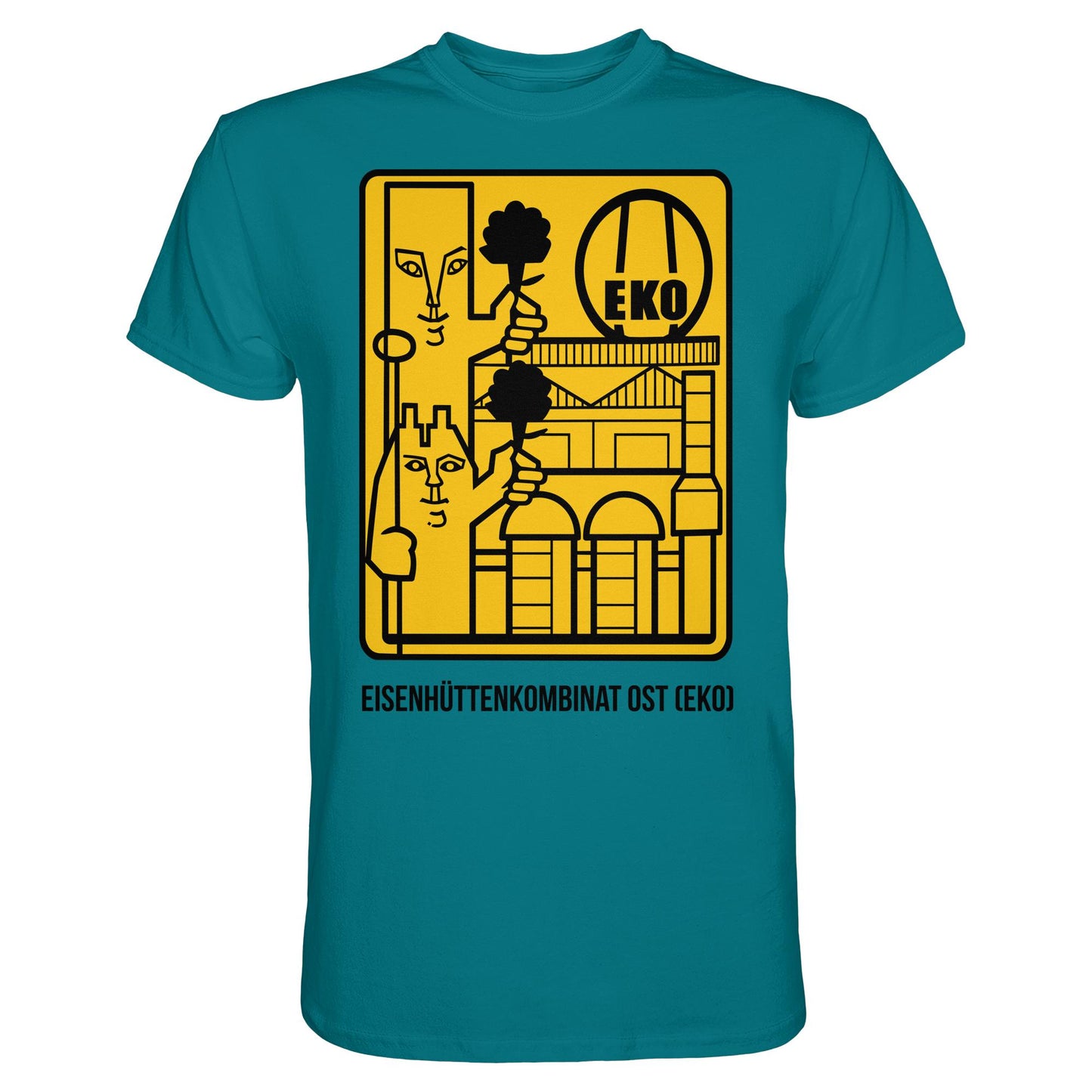 DDR Ostalgie Shirt Unisex • EISENHÜTTENKOMBINAT OST (EKO)