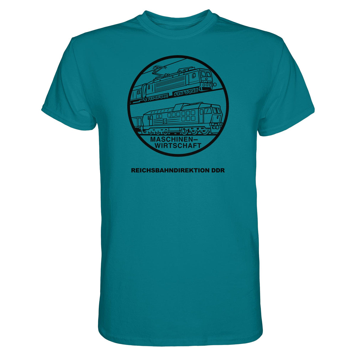 DDR Ostalgie Shirt Unisex • MASCHINENWIRTSCHAFT DR