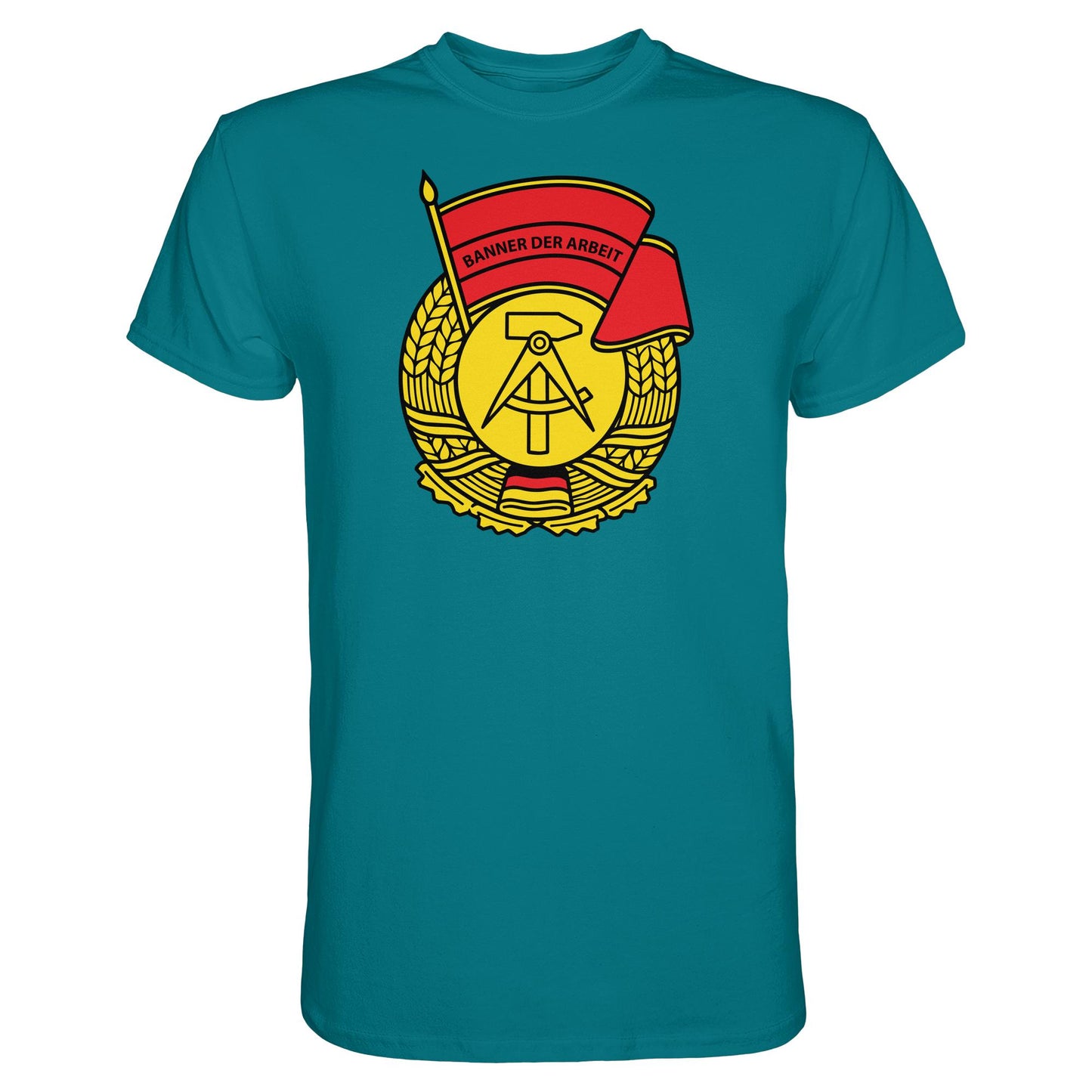 DDR Ostalgie Shirt Unisex • BANNER DER ARBEIT