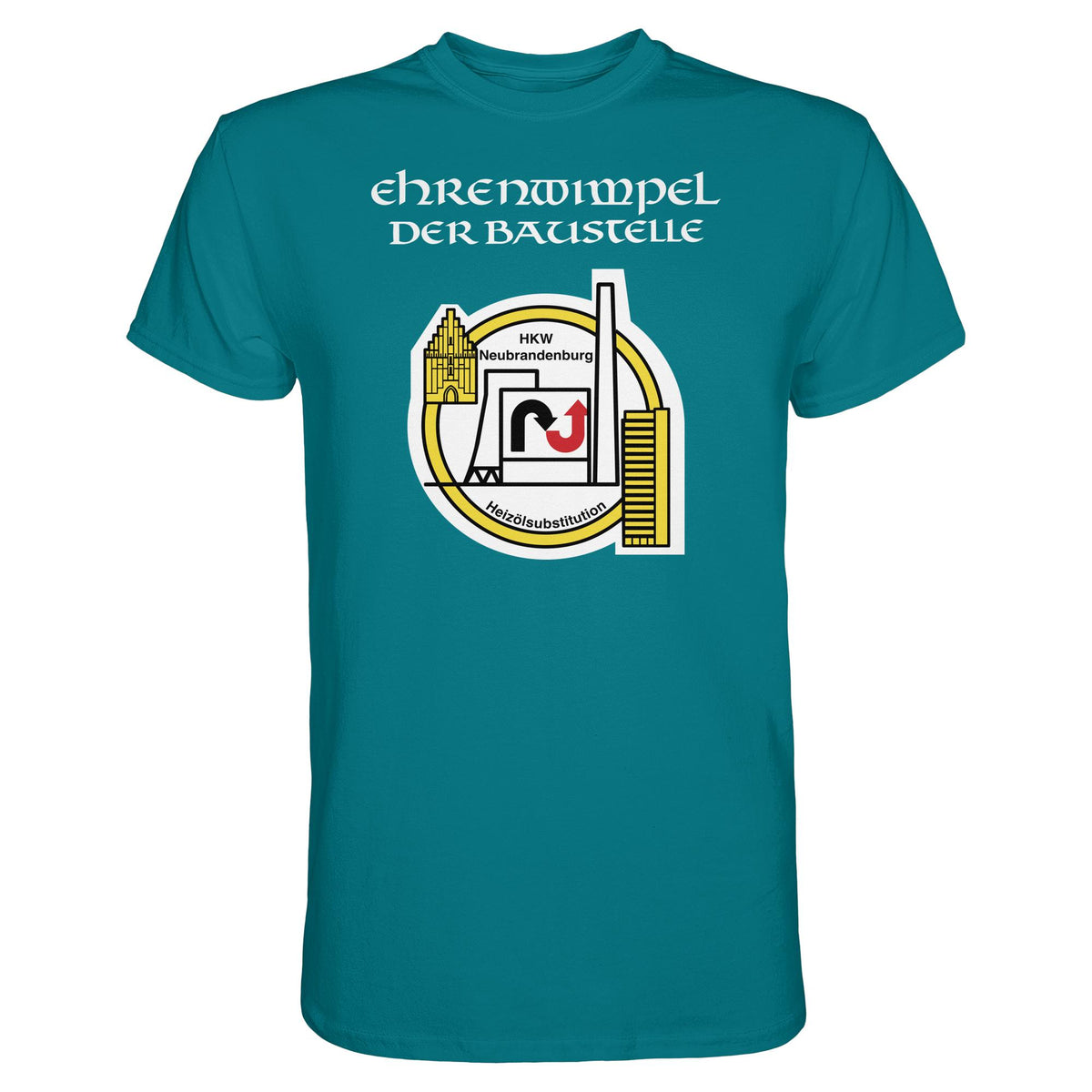DDR Ostalgie Shirt Unisex • EHRENWIMPEL HKW NEUBRANDENBURG