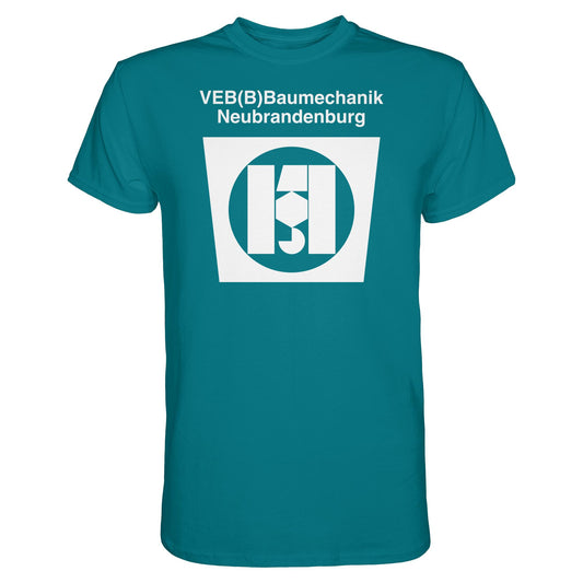 DDR Ostalgie Shirt Unisex • VEB BAUMECHANIK NEUBRANDENBURG