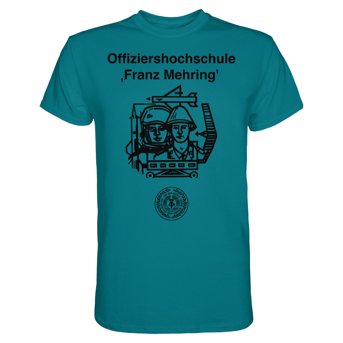 DDR Ostalgie Shirt Unisex • NVA - OFFIZIERSHOCHSCHULE FRANZ MEHRING