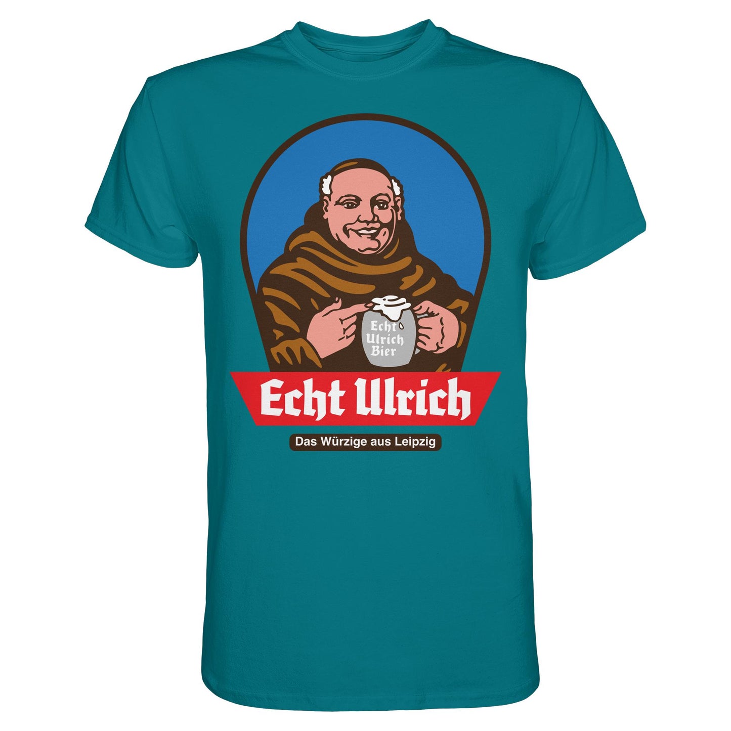 DDR Ostalgie Shirt Unisex • ECHT ULRICH BIER LEIPZIG
