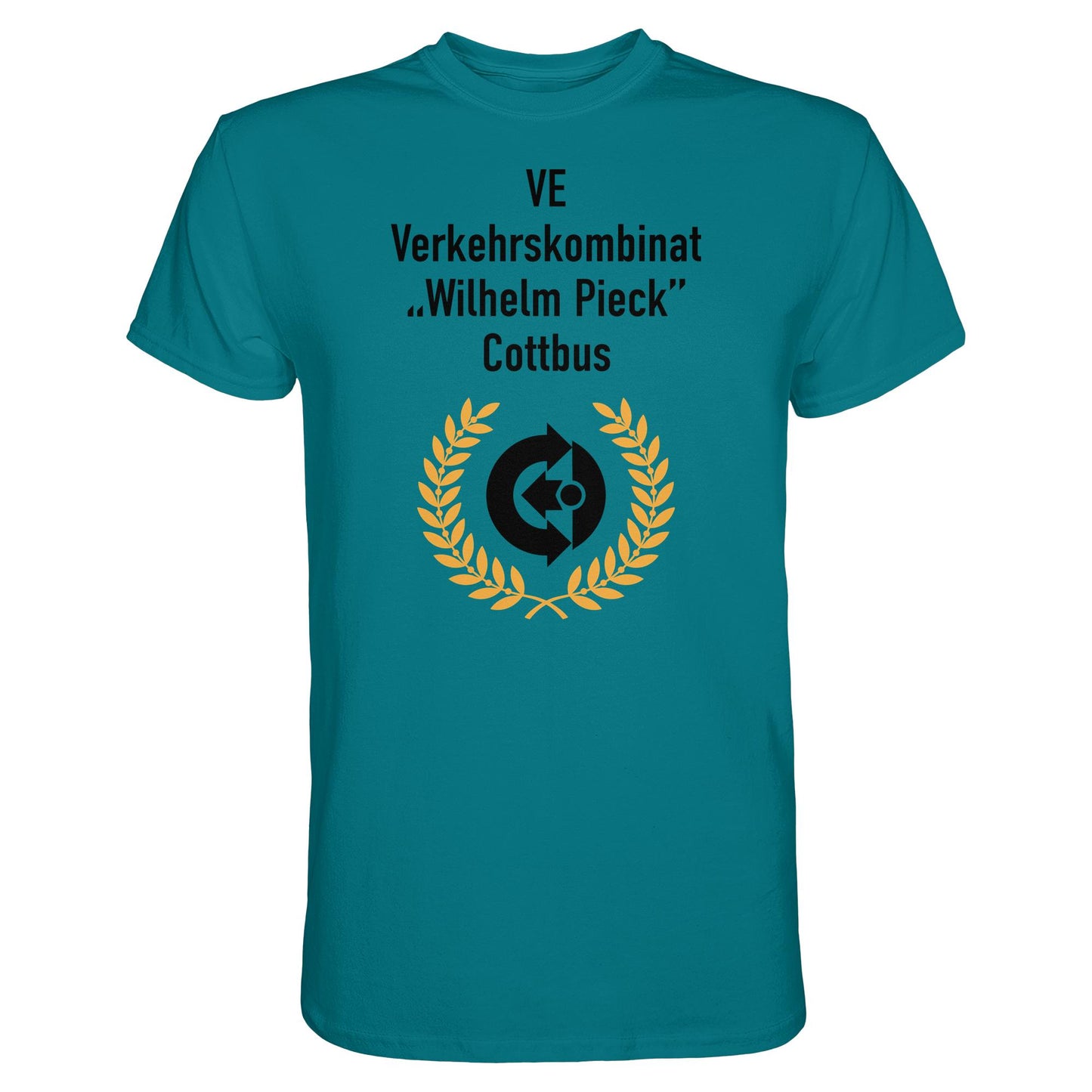 DDR Ostalgie Shirt Unisex • VE VERKEHRSKOMBINAT WILHELM PIECK COTTBUS
