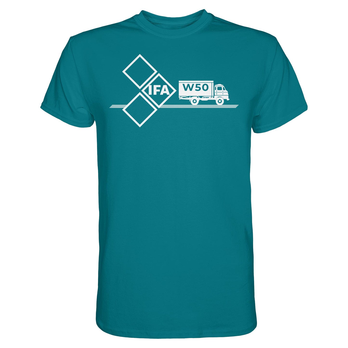 DDR Ostalgie Shirt Unisex • IFA W50 (ORIGINAL SCHILD)