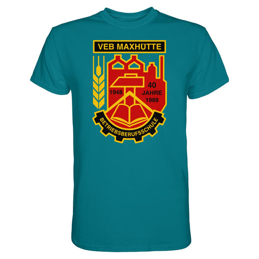 VEB MAXHÜTTE - BETRIEBSBERUFSSCHULE | DDR Ostalgie Shirt Unisex