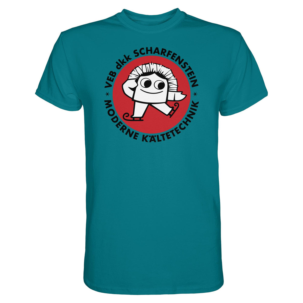 DDR Ostalgie Shirt Unisex • VEB DKK SCHARFENSTEIN