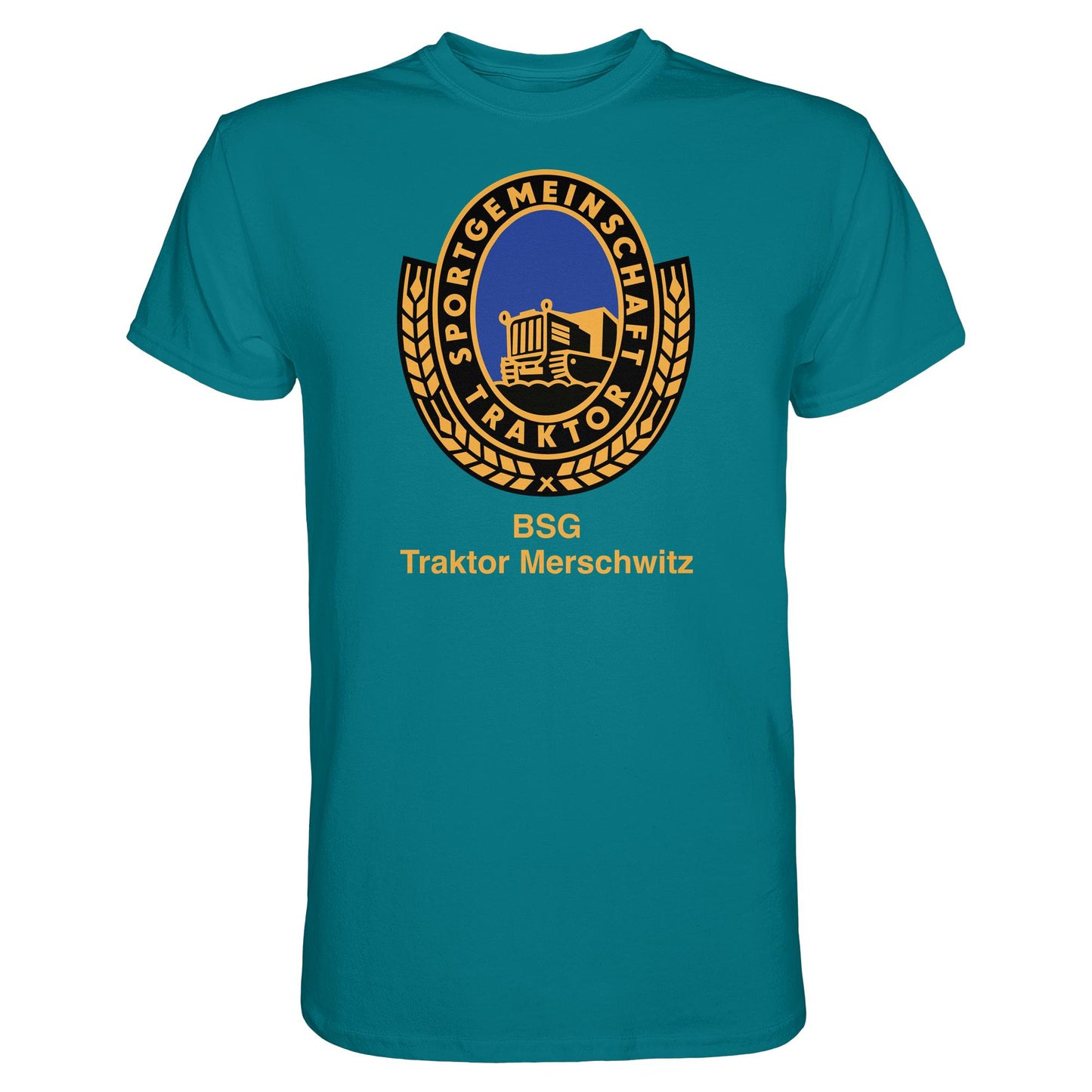 DDR Ostalgie Shirt Unisex • BSG TRAKTOR MERSCHWITZ