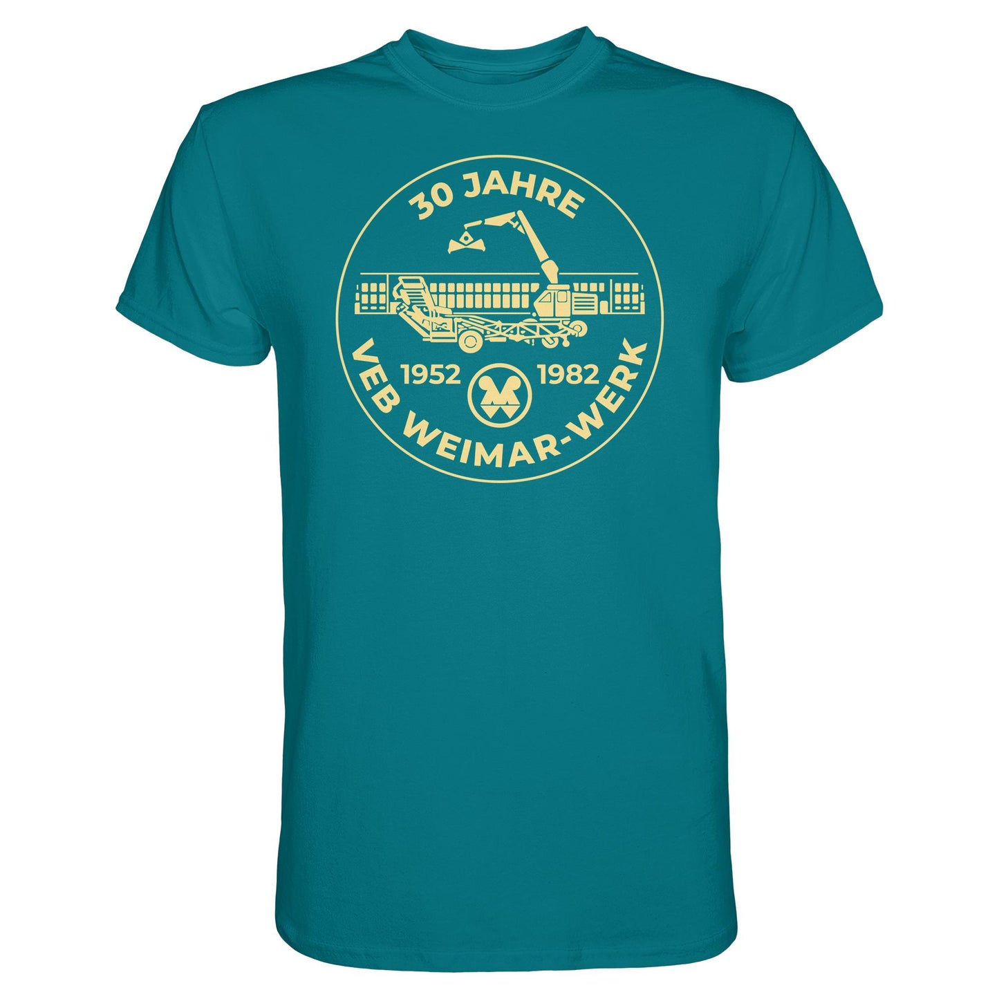 DDR Ostalgie Shirt Unisex • 30 JAHRE VEB WEIMAR-WERK