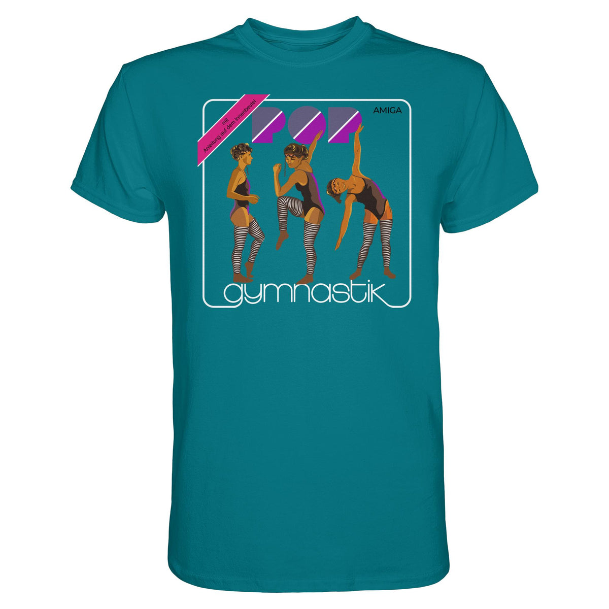 DDR Ostalgie Shirt Unisex • AMIGA POP-GYMNASTIK (ORIGINAL PLATTENCOVER)