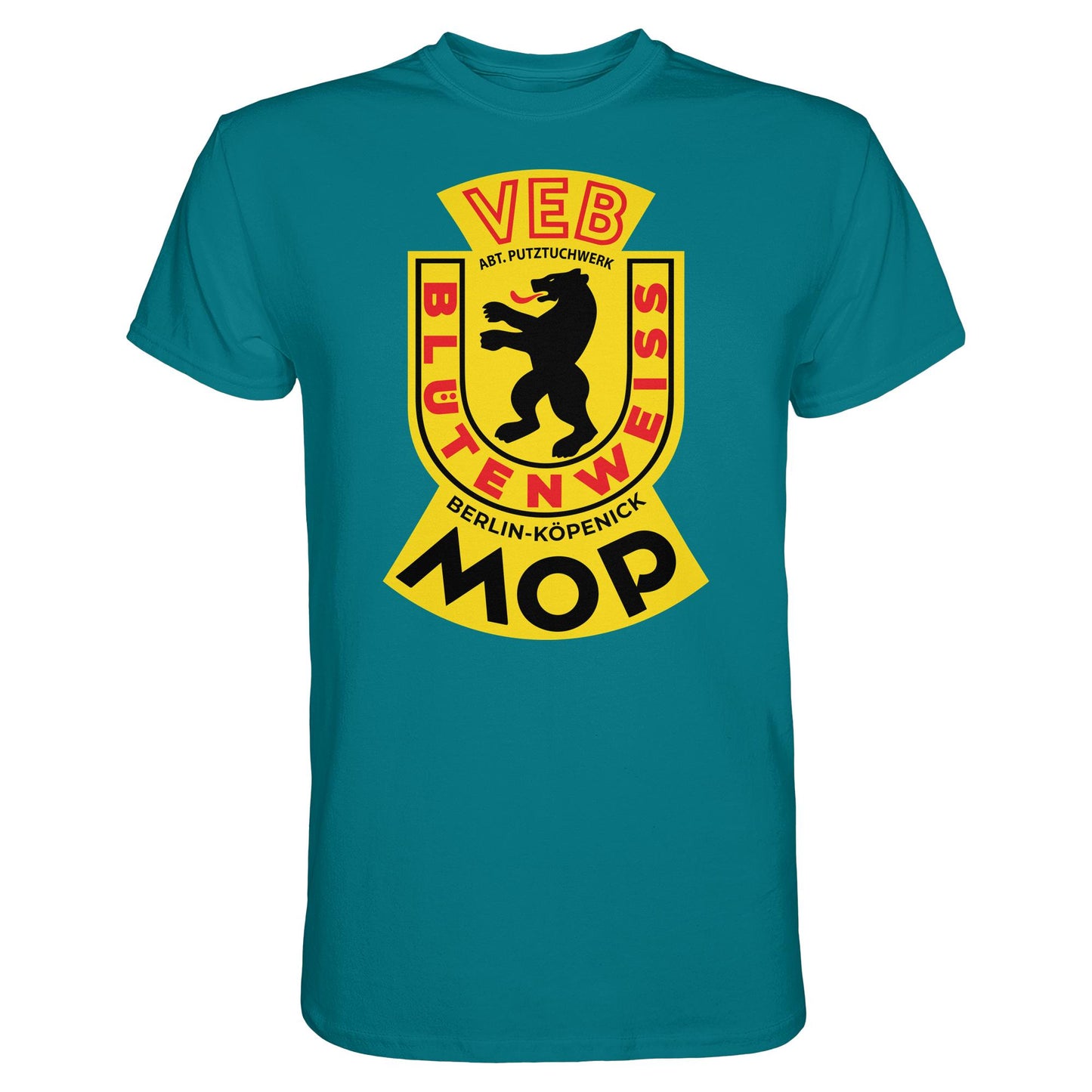 DDR Ostalgie Shirt Unisex • VEB PUTZTUCHWERK BERLIN-KÖPENICK