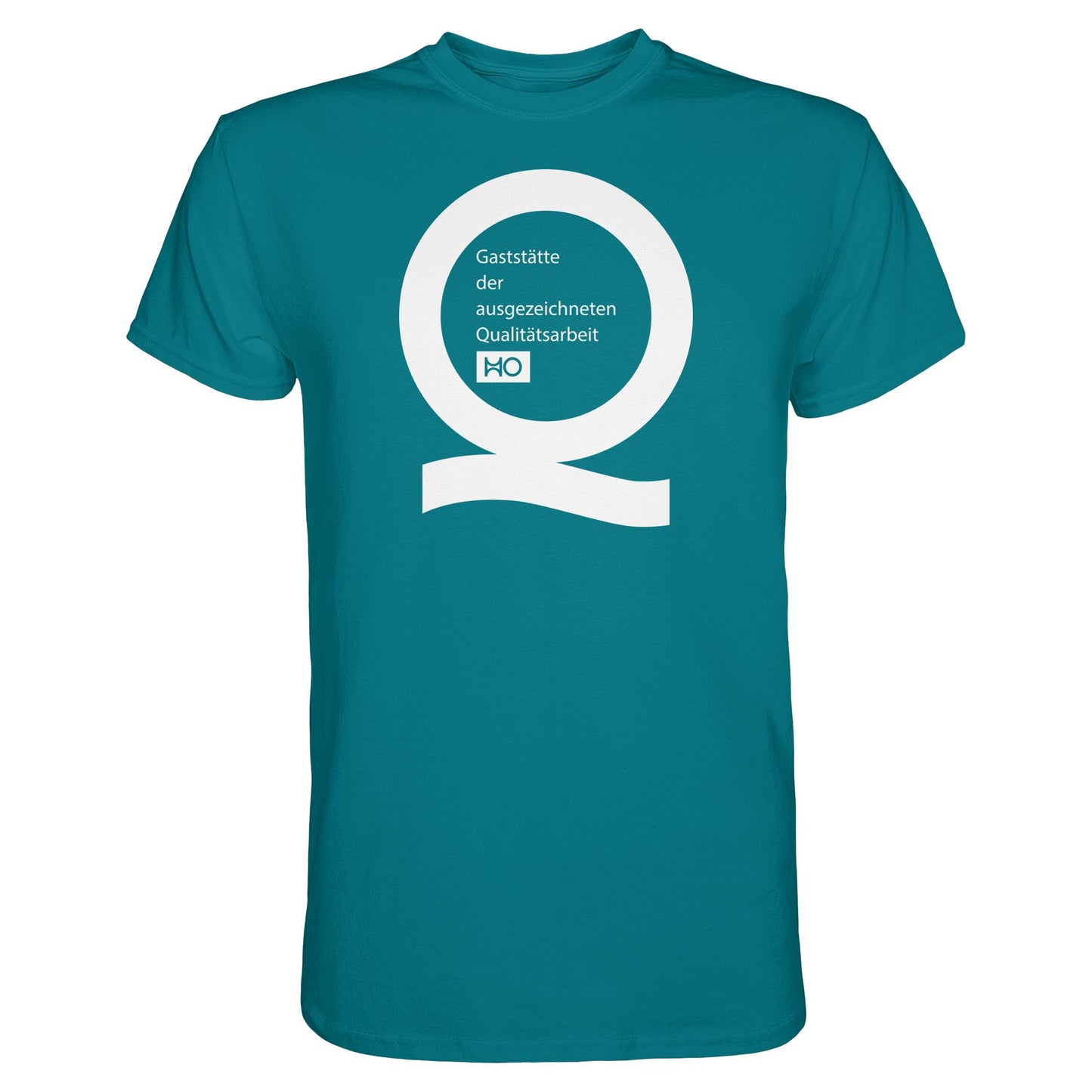 DDR Ostalgie Shirt Unisex • AUSGEZEICHNETE HO-GASTSTÄTTE (ORIGINAL SIEGEL)