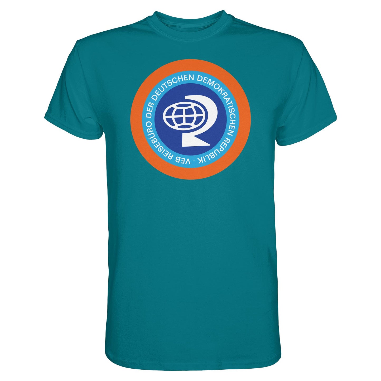 DDR Ostalgie Shirt Unisex • VEB REISEBÜRO DER DDR