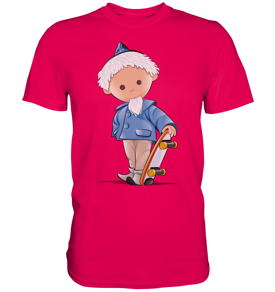 DDR Ostalgie Shirt Unisex • UNSER SANDMÄNNCHEN - ROLLBRETT-SKATER