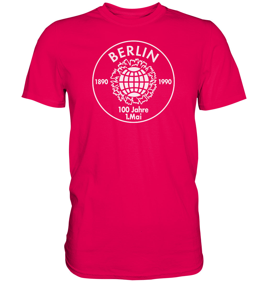 DDR Ostalgie Shirt Unisex • BERLIN - 100 JAHRE 1. MAI - 1990