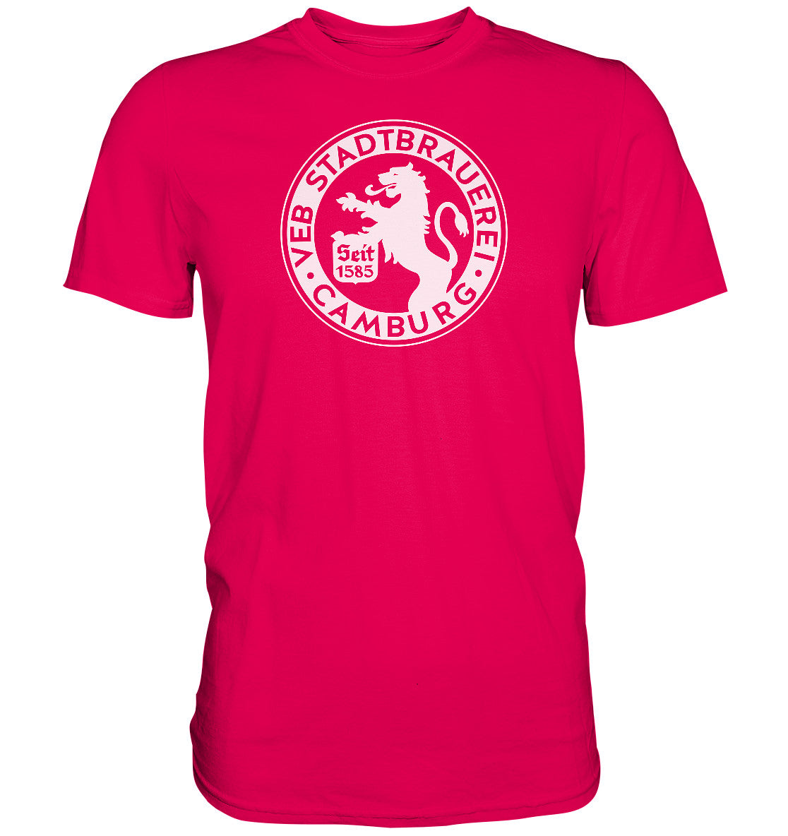 DDR Ostalgie Shirt Unisex • VEB STADTBRAUEREI CAMBURG