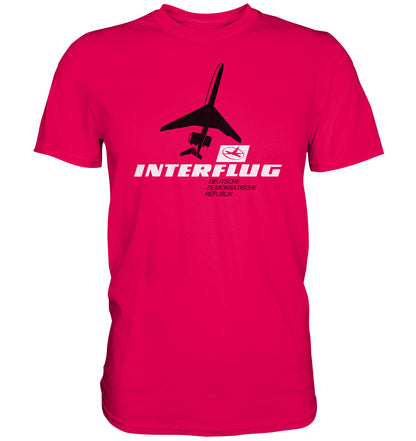 DDR Ostalgie Shirt Unisex • IF - INTERFLUG DDR - ORIGINAL WERBUNG 1981