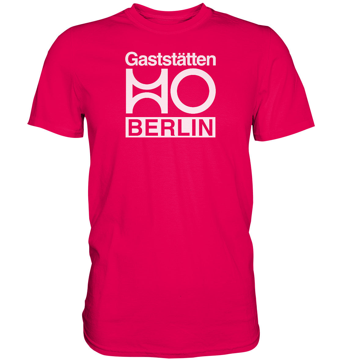 DDR Ostalgie Shirt Unisex • HO GASTSTÄTTEN BERLIN