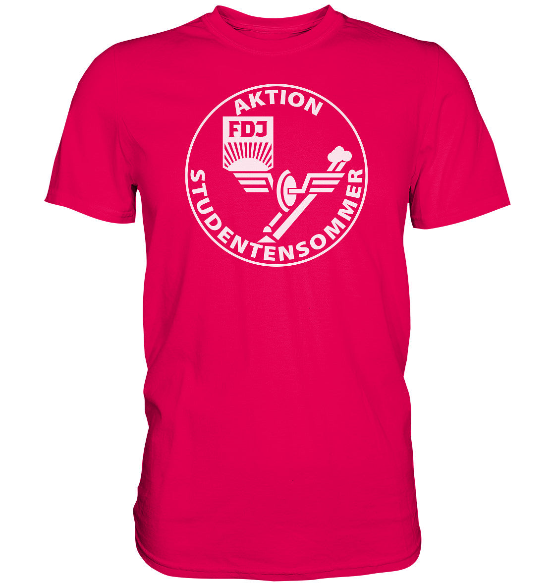 DDR Ostalgie Shirt Unisex • FDJ AKTION STUDENTENSOMMER