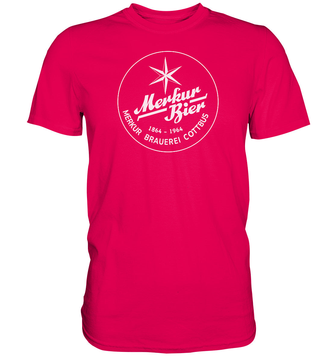 DDR Ostalgie Shirt Unisex • MERKUR BRAUEREI COTTBUS