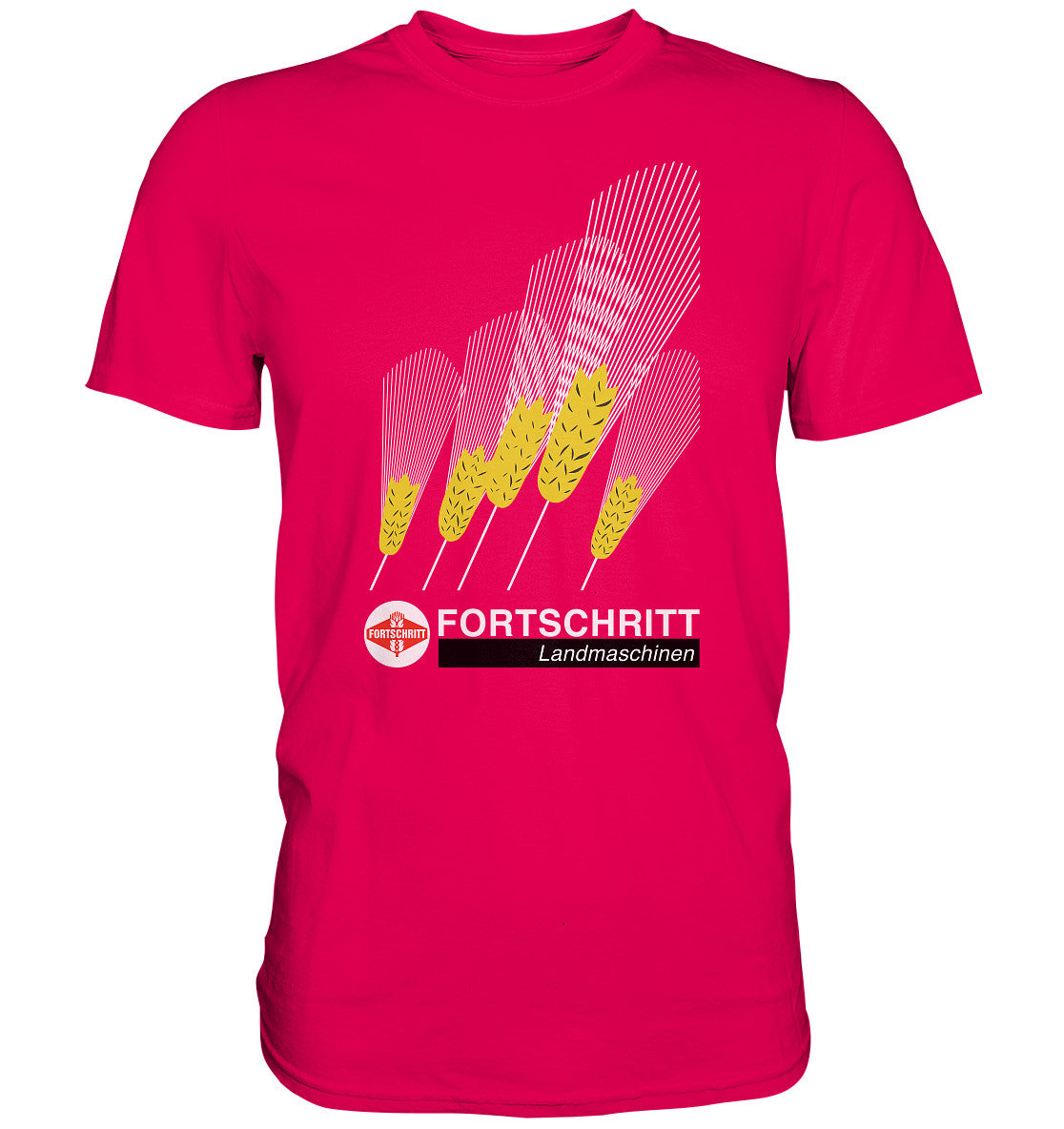 DDR Ostalgie Shirt Unisex • FORTSCHRITT LANDMASCHINEN - PLAKATMOTIV