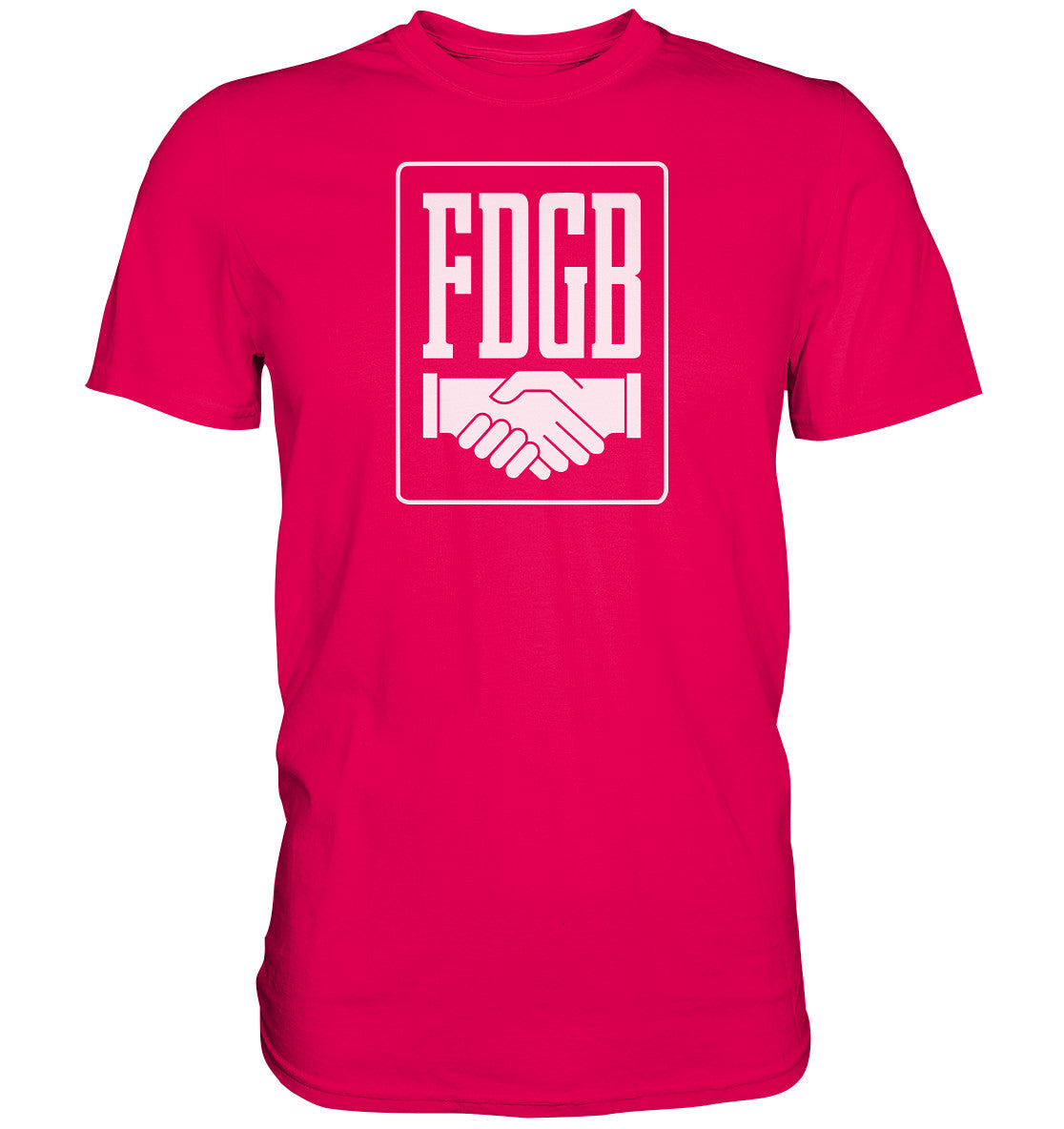 DDR Ostalgie Shirt Unisex •  FDGB - hell