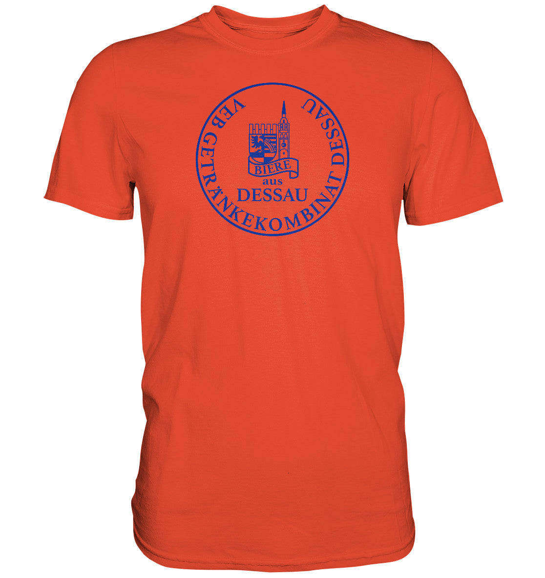 PREMIUM SHIRT UNISEX • VEB GETRÄNKEKOMBINAT DESSAU BIERE