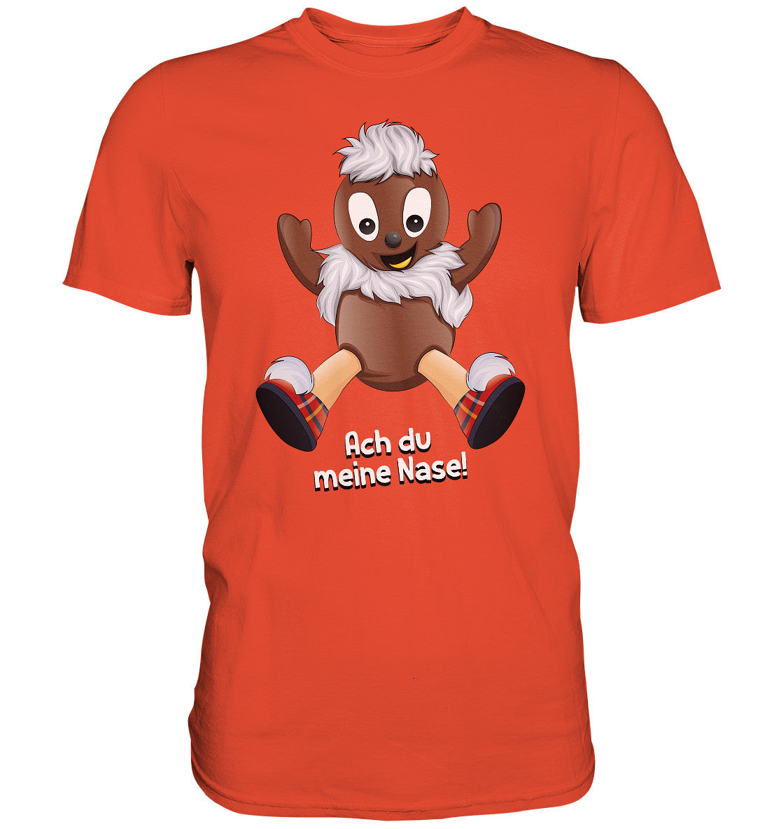 DDR Ostalgie Shirt Unisex • UNSER SANDMÄNNCHEN - PITTIPLATSCH - ACH DU MEINE NASE!