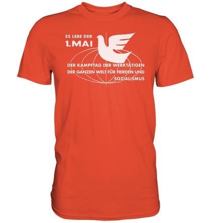 DDR Ostalgie Shirt Unisex • ES LEBE DER ERSTE MAI