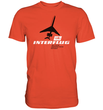 DDR Ostalgie Shirt Unisex • IF - INTERFLUG DDR - ORIGINAL WERBUNG 1981