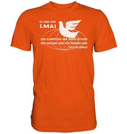 DDR Ostalgie Shirt Unisex • ES LEBE DER ERSTE MAI