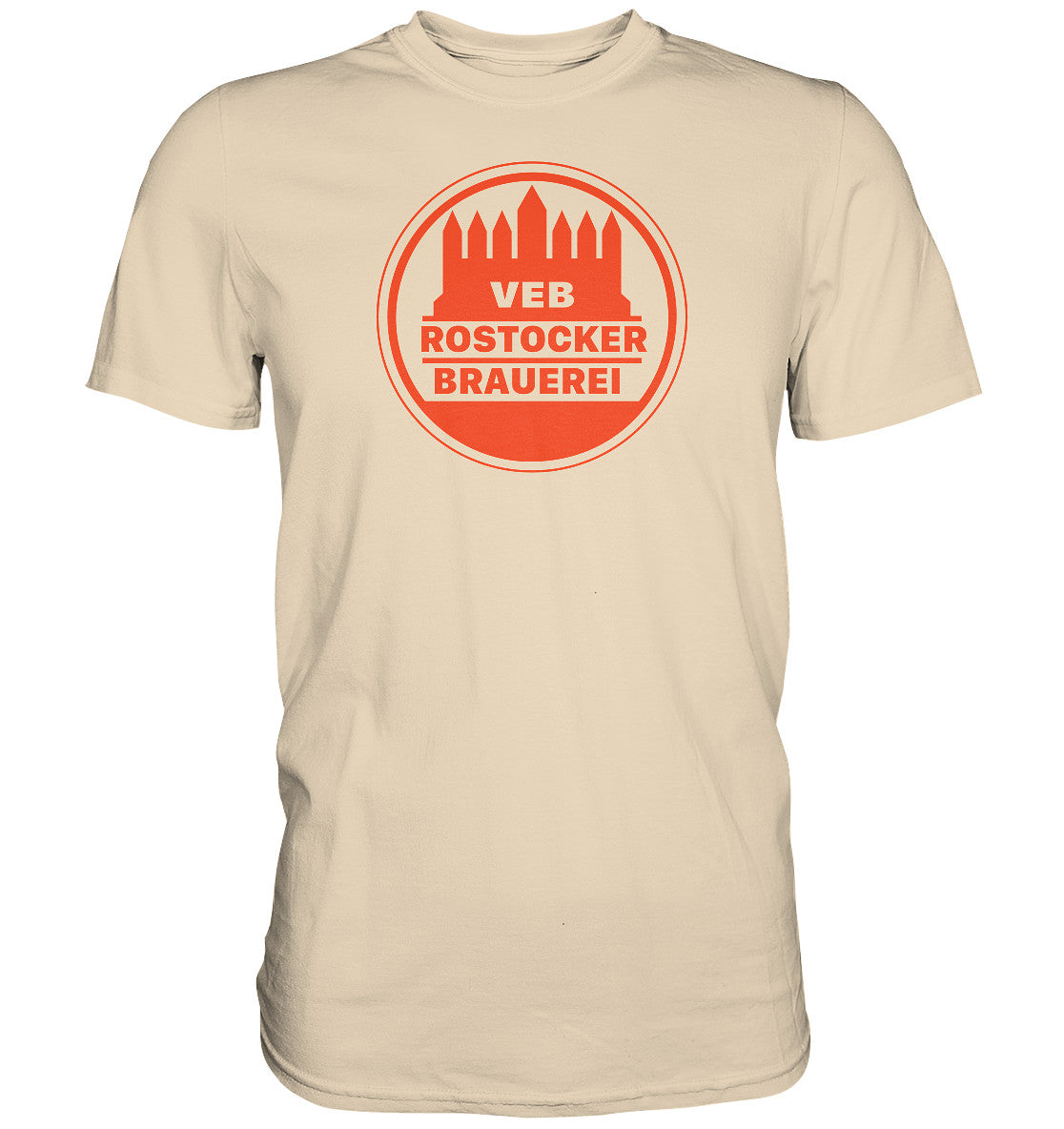 DDR Ostalgie Shirt Unisex • VEB ROSTOCKER BRAUEREI