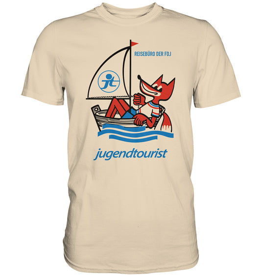 DDR Ostalgie Shirt Unisex • FDJ JUGENDTOURIST