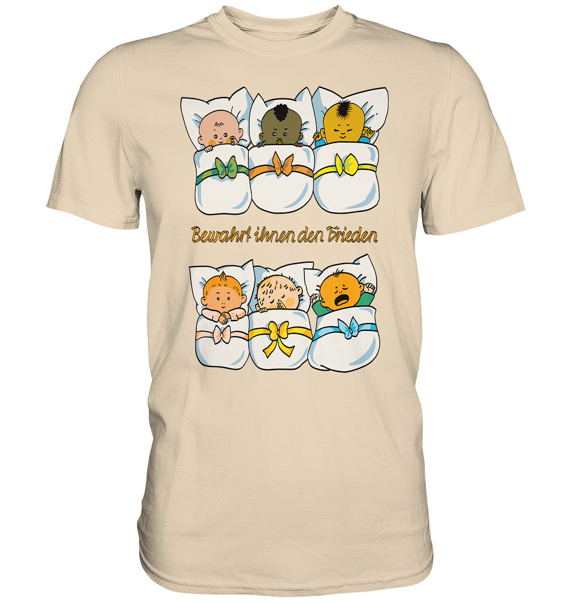 DDR Ostalgie Shirt Unisex • BEWAHRT IHNEN DEN FRIEDEN (DDR ORIGINAL-PLAKAT)