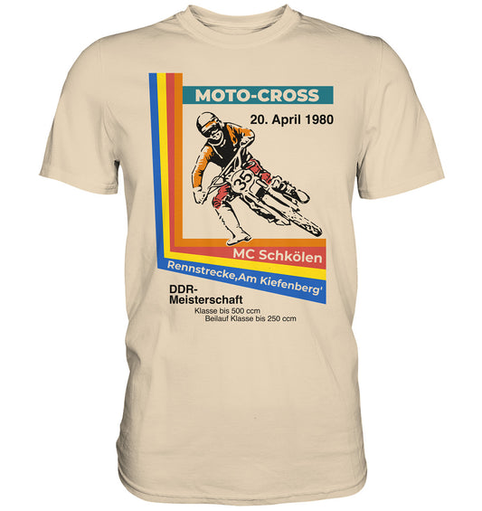 DDR Ostalgie Shirt Unisex • DDR MOTOCROSS MEISTERSCHAFT 1980