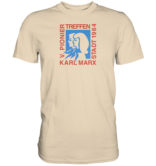DDR Ostalgie Shirt Unisex • 5. PIONIERTREFFEN KARL-MARX-STADT