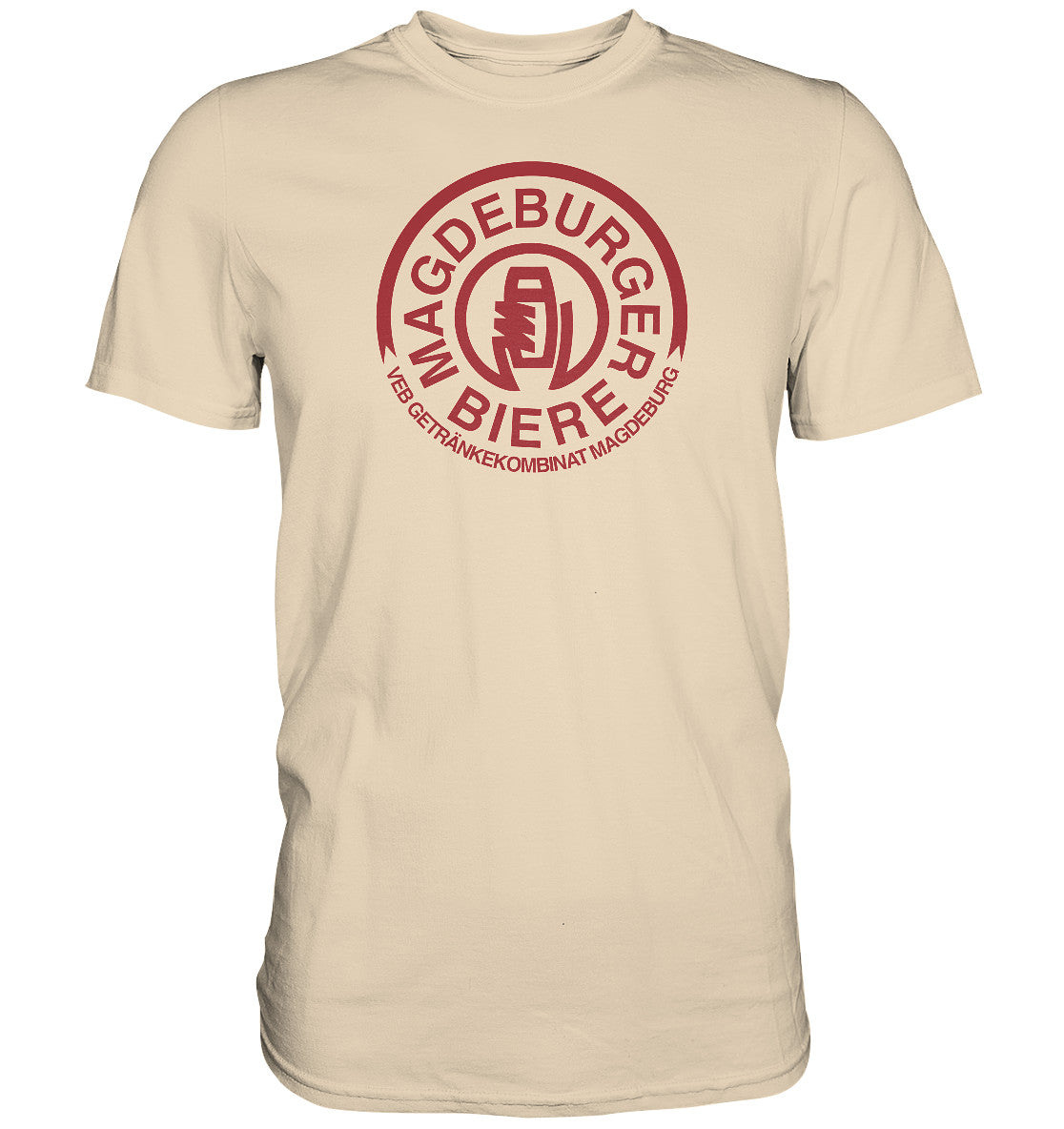 DDR Ostalgie Shirt Unisex • VEB GETRÄNKEKOMBINAT MAGDEBURG - BIERE