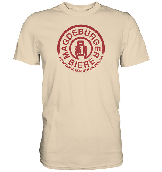 PREMIUM SHIRT UNISEX • VEB GETRÄNKEKOMBINAT MAGDEBURG - BIERE