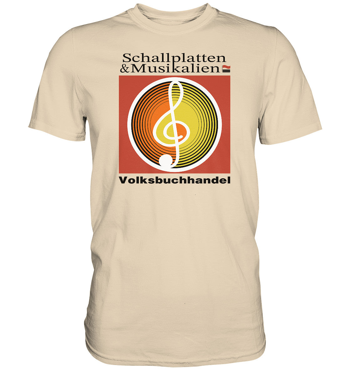 DDR Ostalgie Shirt Unisex • SCHALLPLATTEN VOLKSBUCHHANDEL