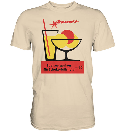 DDR Ostalgie Shirt Unisex • KOMET SPEISEEISPULVER