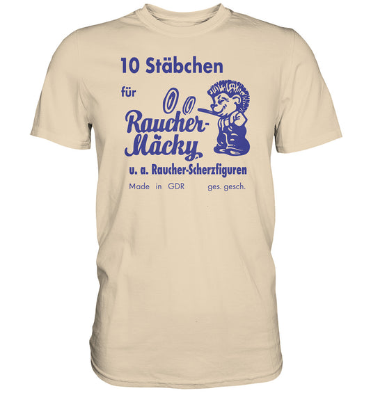 DDR Ostalgie Shirt Unisex • RÄUCHER MÄCKY STÄBCHEN