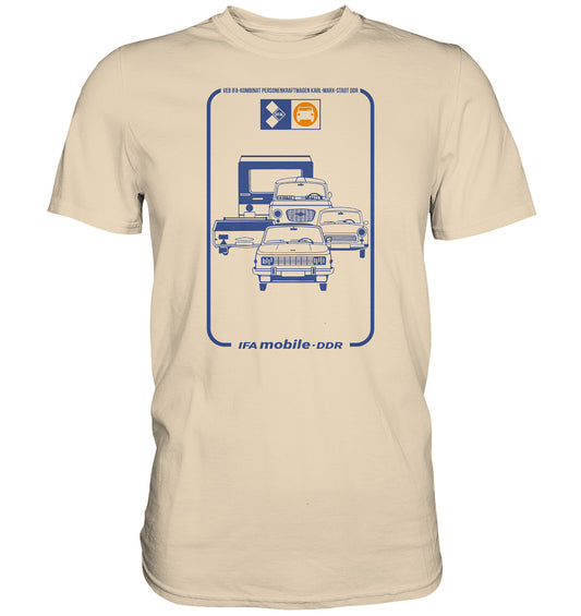 DDR Ostalgie Shirt Unisex • VEB IFA-KOMBINAT PKW KARL-MARX-STADT