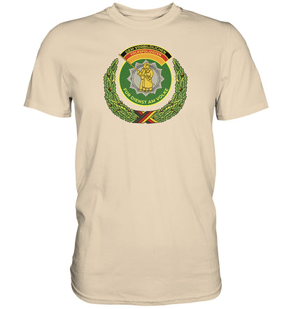 DDR Ostalgie Shirt Unisex • DEM VORBILDLICHEN VOLKSPOLIZISTEN (ABZEICHEN)