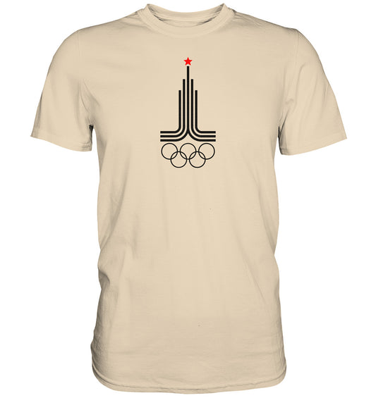 DDR Ostalgie Shirt Unisex • MOSKAU OLYMPIA