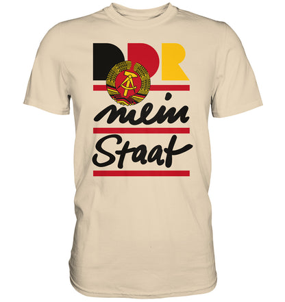 DDR Ostalgie Shirt Unisex • DDR - MEIN STAAT