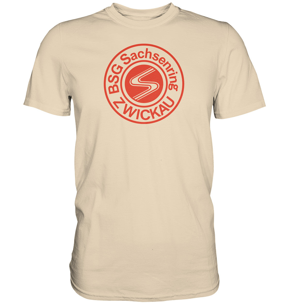 DDR Ostalgie Shirt Unisex • SACHSENRING ZWICKAU - hell