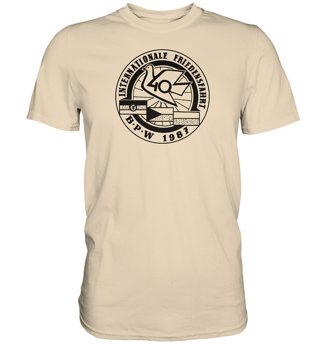 DDR Ostalgie Shirt Unisex • INTERNATIONALE FRIEDENSFAHRT 1987