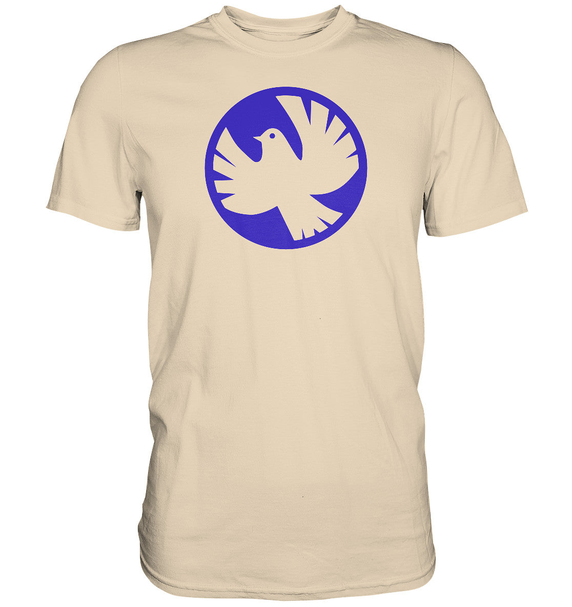 DDR Ostalgie Shirt Unisex • ROCK FÜR DEN FRIEDEN - TAUBE - hell