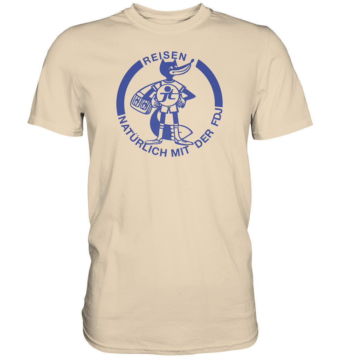 DDR Ostalgie Shirt Unisex • FDJ JUGENDTOURIST